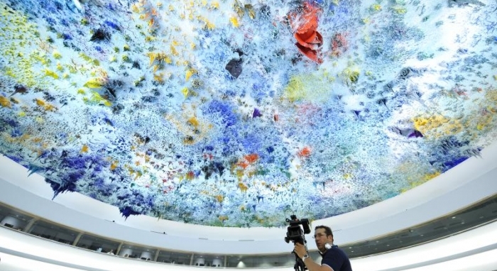 Room XX of the Human Rights Council