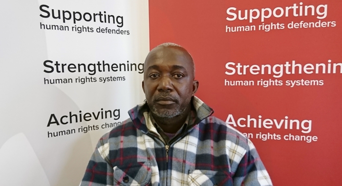 Human rights defender's profile: James Otto from Liberia Human rights defender's profile: James Otto from Liberia